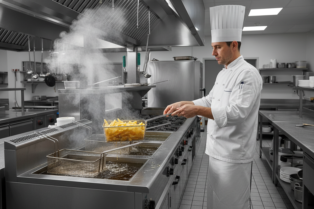 Commercial Gas Deep Fryers