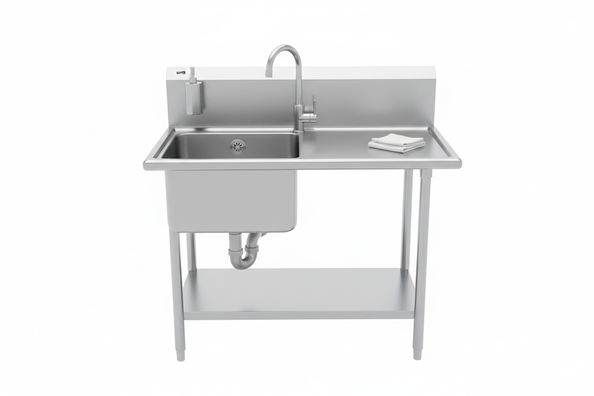 One Compartment Commercial Sinks