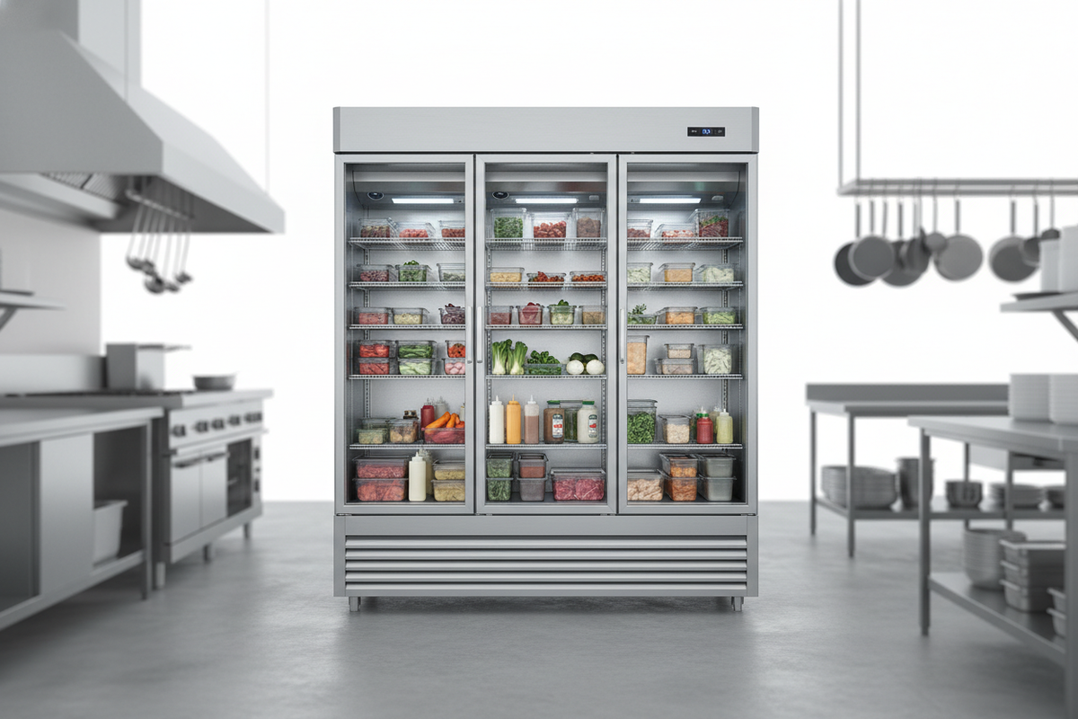 Reach In Refrigerators