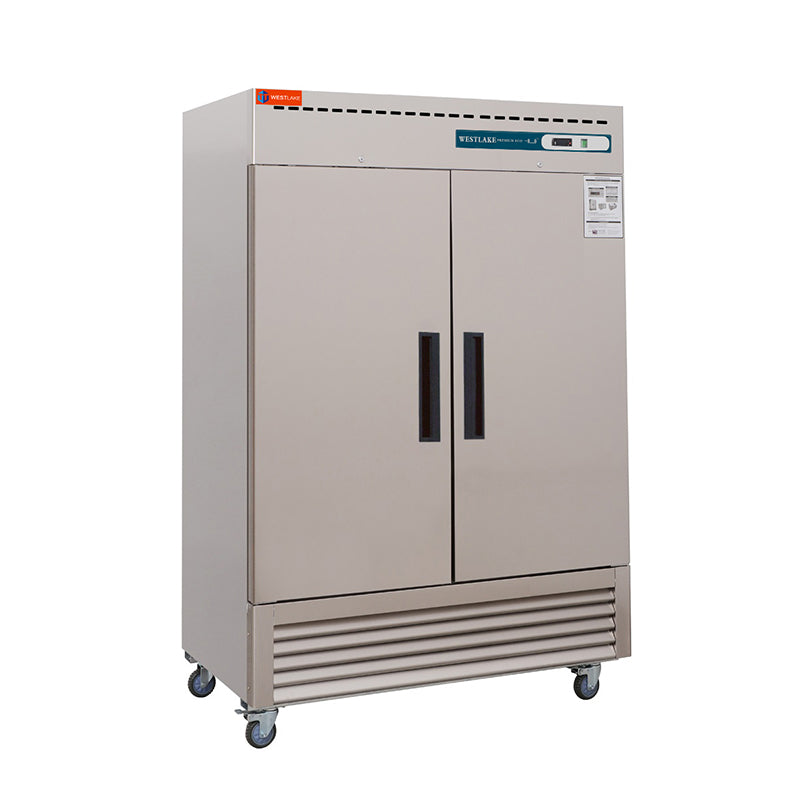 Commercial Reach in Fridge, Commercial Reach in 2 door 49 Cu.ft Stainless Steel Upright Refrigerator
