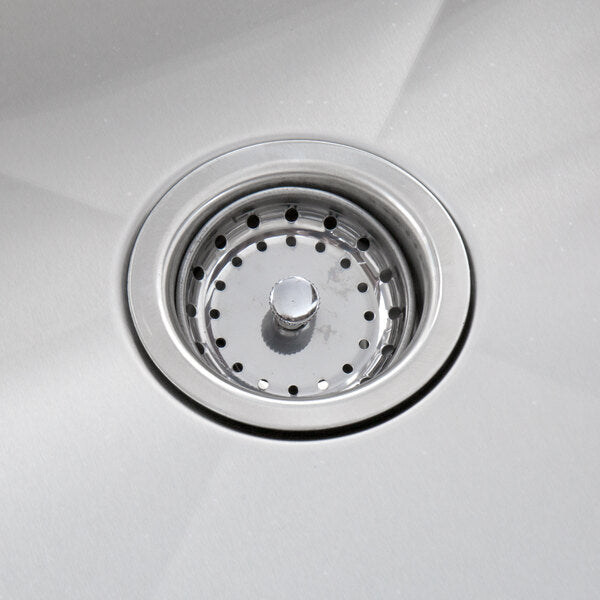 Stainless Steel Drop-in Sink Two Compartment 10"x14"x10"