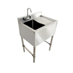 Underbar Sink One bowl with Right Drainboard 
